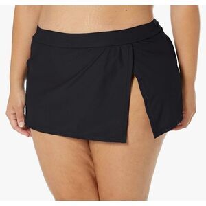 Catalina Standard Skirted Bikini Swim Bottom Black Size XL